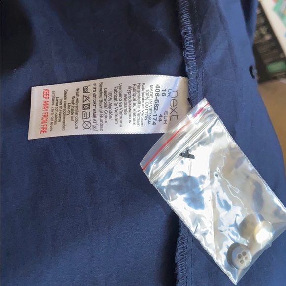 A size 16 ( Eur44) navy blue shirt dress. - Picture 8 of 8